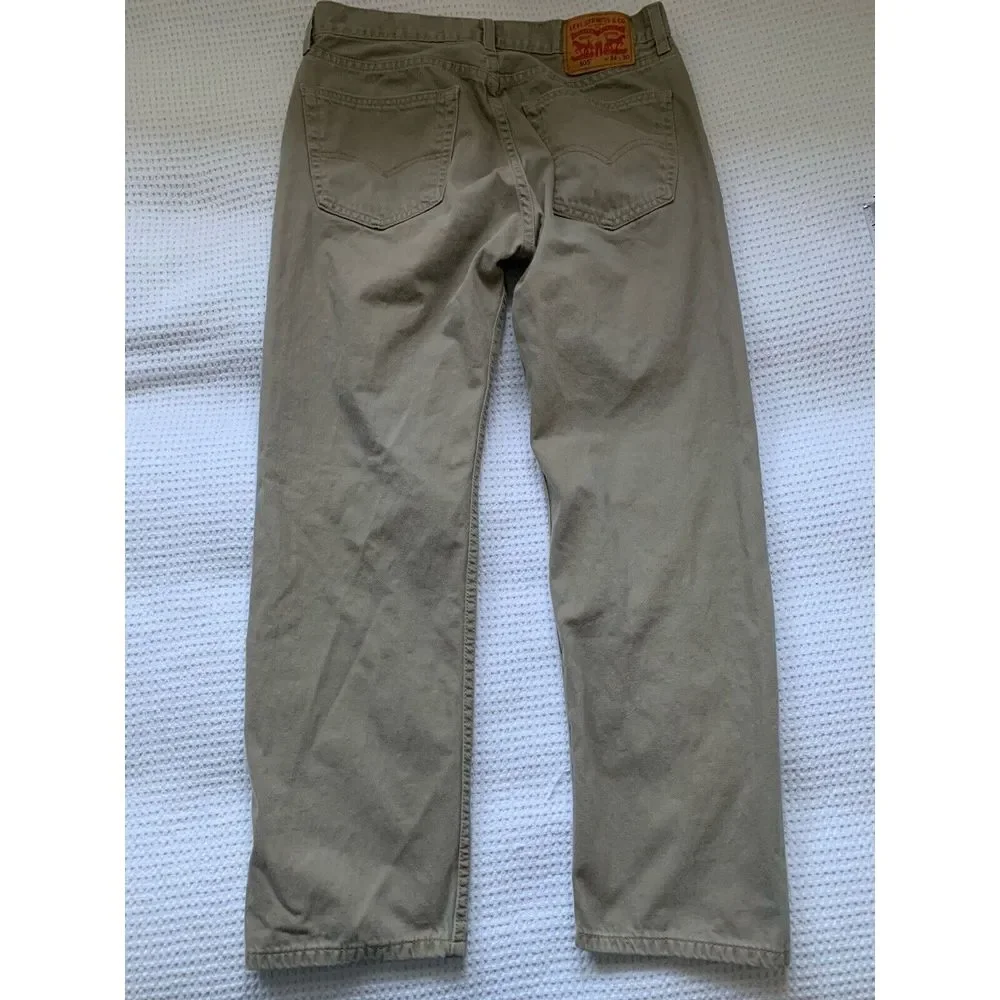 Levi's Tan 505 Straight Leg Jeans - Men's Size W34‎ L30